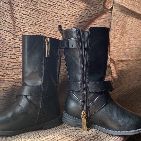Michael Kors child 7 tall black boots - Picture 6 of 8